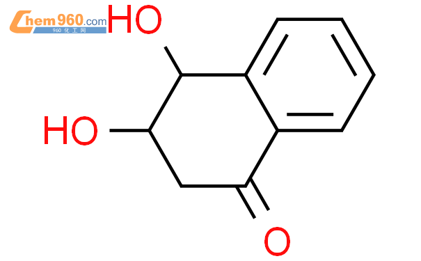 606492-26-6,3,4-二羟基-3,4-二氢萘-1（2H）-酮化学式、结构式、分子式、mol、smiles – 960化工网