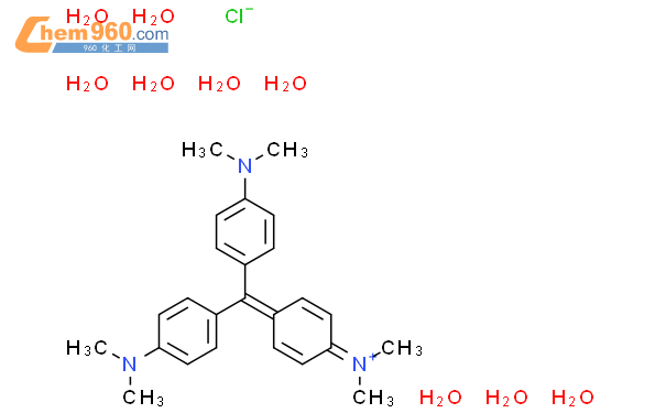 碱性紫 3 九水合物结构式图片|60662-33-1结构式图片