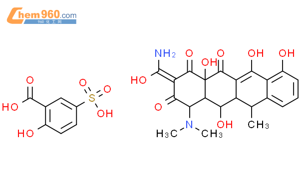 多西环素结构图片