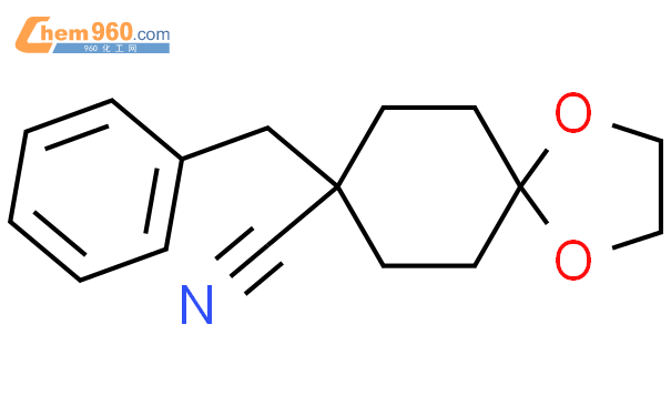 8-benzyl-1,4-Dioxaspiro[4.5]decane-8-carbonitrile