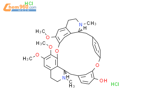 盐酸小檗胺结构式图片|6078-17-7结构式图片