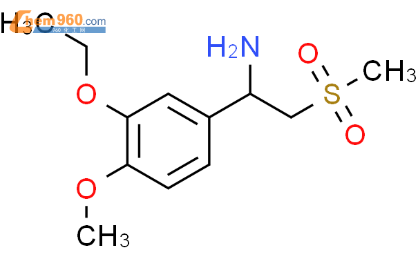 (S)-1-(3-乙氧基-4-甲氧基苯基)-2-(甲基磺酰基)乙胺