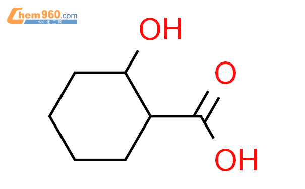 2-羥環己基甲酸结构式图片|609-69-8结构式图片