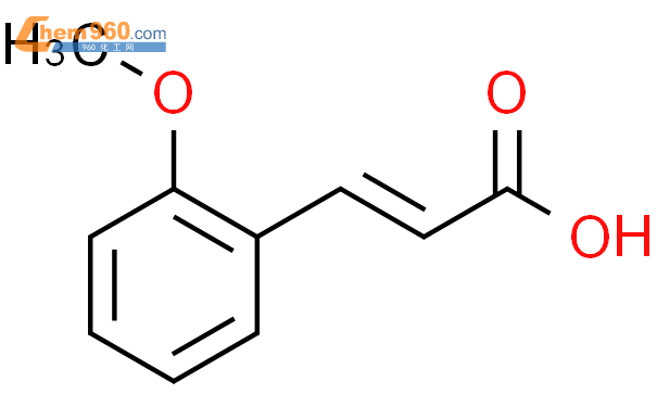 间甲氧基肉桂酸结构式图片|6099-03-2结构式图片