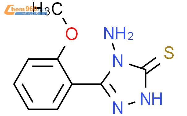 4-氨基-5-(2-甲氧基-苯基)-4H-[1,2,4]三唑-3-硫醇