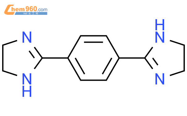 2-[4-(4,5-dihydro-1H-imidazol-2-yl)phenyl]-4,5-dihydro-1H-imidazole;hydrochloride