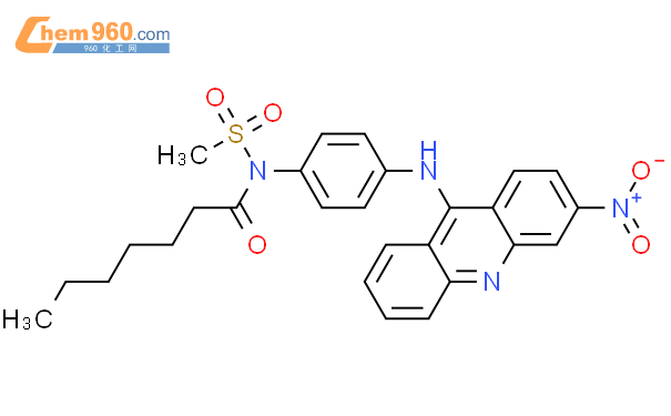 Heptanamide N Methylsulfonyl N Nitro Acridinyl Amino Phenyl Cas