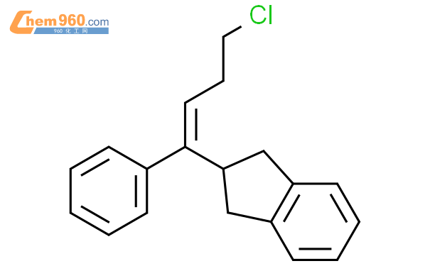 61074-53-1,1H-Indene, 2-(4-chloro-1-phenyl-1-butenyl)-2,3-dihydro-化学式 ...