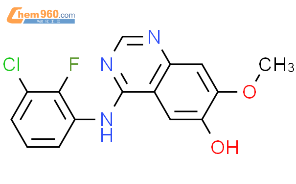 4-((3-chloro-2-fluorophenyl)amino)-7-methoxyquinazolin-6-ol