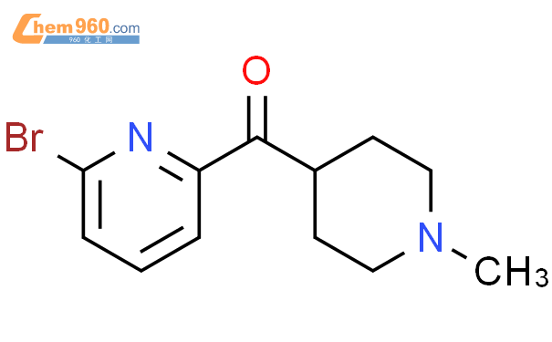 (6-bromopyridin-2-yl)-(1-methylpiperidin-4-yl)methanone