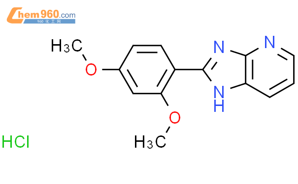 61393-38-2_3H-Imidazo[4,5-b]pyridine,2-(2,4-dimethoxyphenyl ...