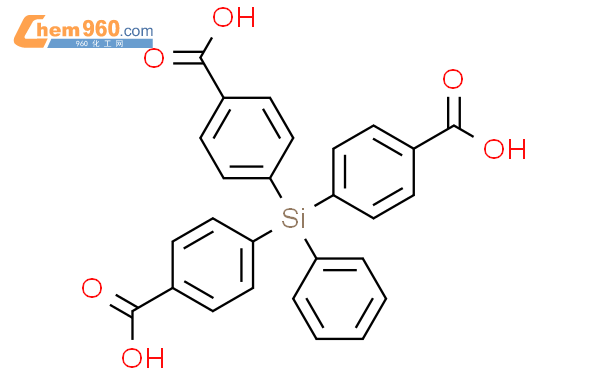 61414-17-3_4-[bis(4-carboxyphenyl)-phenylsilyl]benzoic acidCAS号:61414 ...