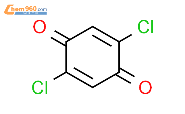 2,5-二氯-1,4-苯醌结构式图片|615-93-0结构式图片