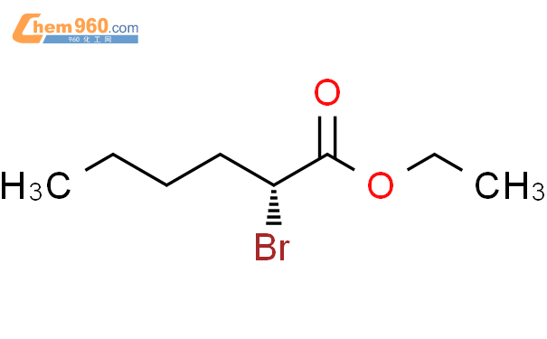 2-溴己酸乙酯结构式图片|615-96-3结构式图片