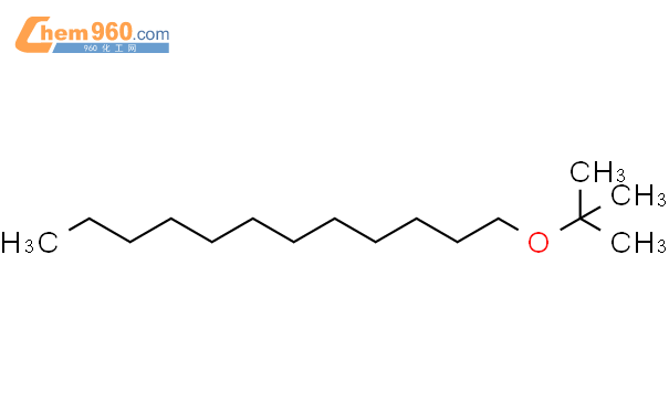 叔丁基正十二烷基醚结构式图片|61548-83-2结构式图片