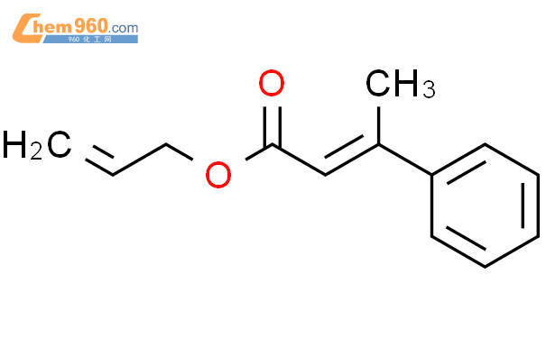 61577-85-3,2-Butenoic acid, 3-phenyl-, 2-propenyl ester化学式、结构式、分子式、mol ...