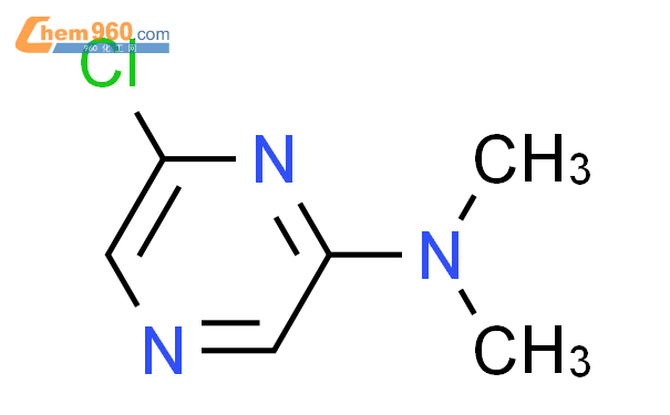 2-二甲氨基-6-氯吡嗪
