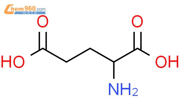 DL-谷氨酸结构式图片|617-65-2结构式图片