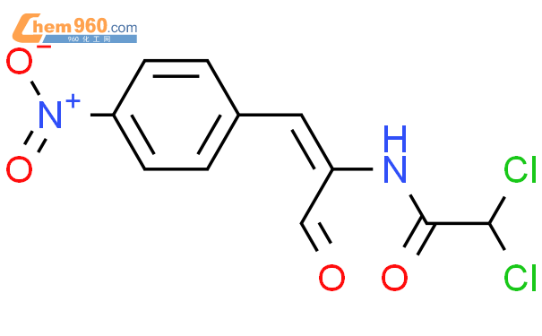 61819 78 1 Acetamide 2 2 dichloro N 1 formyl 2 4 nitrophenyl ethenyl 化学式结构式分子式mol 960化工网