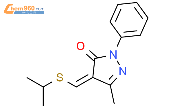 61861 26 5 3H Pyrazol 3 One 2 4 Dihydro 5 Methyl 4 1 Methylethyl