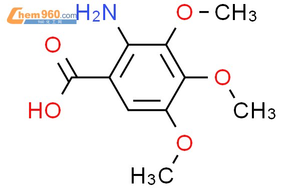 2-氨基-3,4,5-三甲氧基苯甲酸
