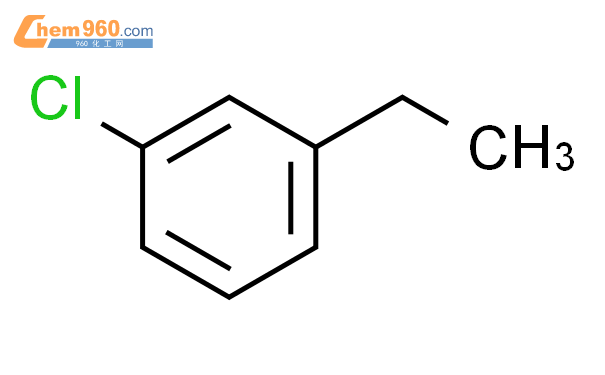3-氯乙苯(间氯乙苯)结构式图片