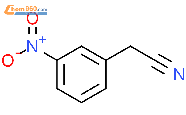 3-硝基苯乙腈结构式图片|621-50-1结构式图片