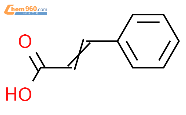 肉桂酸结构式图片|621-82-9结构式图片