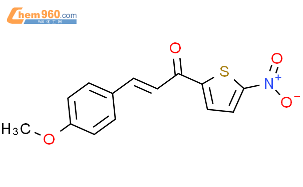 62105 51 5 2 Propen 1 One 3 4 Methoxyphenyl 1 5 Nitro 2 Thienyl