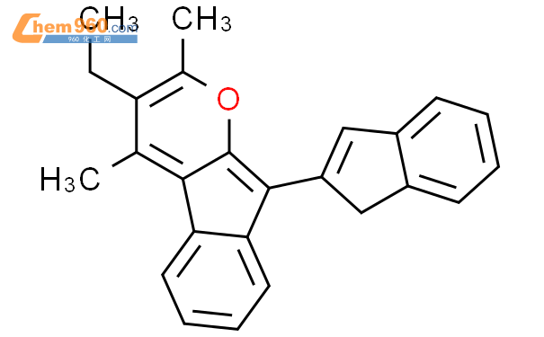 62225-01-8,Indeno[2,1-b]pyran, 3-ethyl-9-(1H-inden-2-yl)-2,4-dimethyl ...