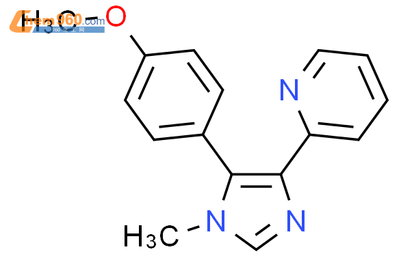 623126 80 7 PYRIDINE 2 5 4 METHOXYPHENYL 1 METHYL 1H IMIDAZOL 4 YL CAS号 623126 80 7