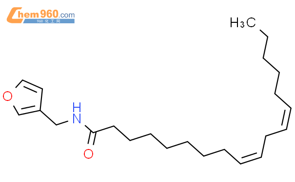 N-(furan-3-ylmethyl)octadeca-9,12-dienamide结构式图片|623174-84-5结构式图片