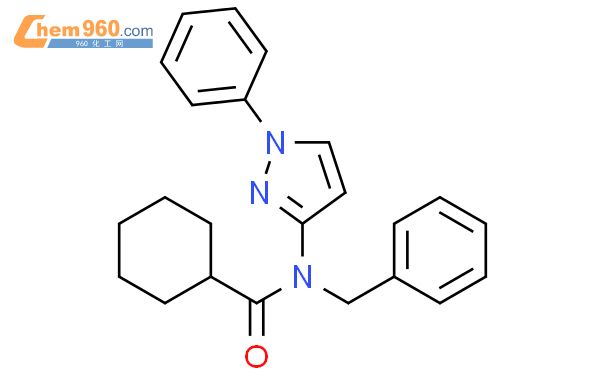 Cyclohexanecarboxamide N Phenylmethyl N Phenyl H