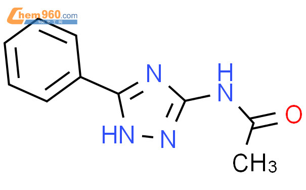 62400 12 8 Acetamide N 5 phenyl 1H 1 2 4 triazol 3 yl CAS号 62400 12 8 Acetamide N 5 phenyl