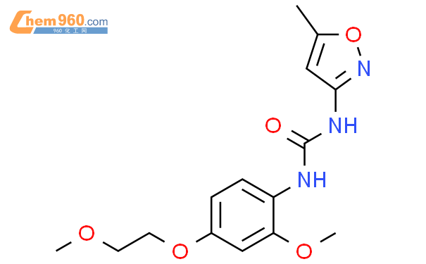 Urea N Methoxy Methoxyethoxy Phenyl N Methyl Isoxazolyl Cas