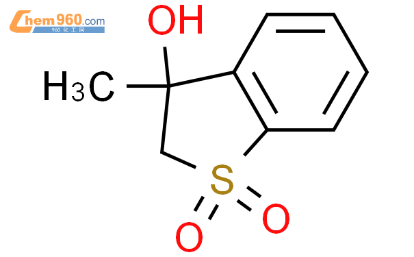 3-羟基-3-甲基-2,3-二氢苯并噻吩-1,1-二氧化物结构式图片|62521-48-6结构式图片