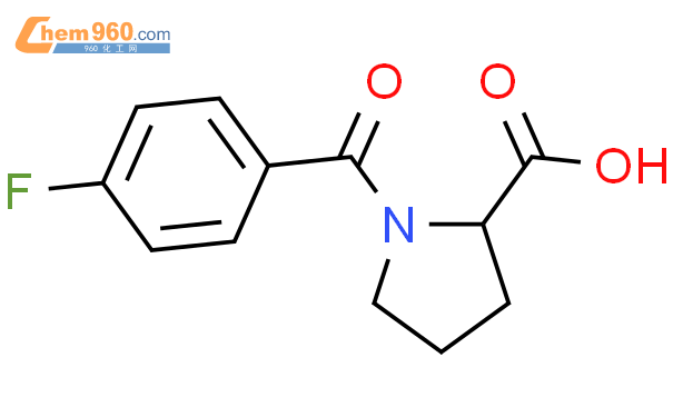 N-(4-氟苯甲酰基)-l-脯氨酸