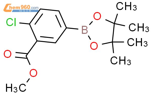 methyl 2-chloro-5-(4,4,5,5-tetramethyl-1,3,2-dioxaborolan-2-yl)benzoate
