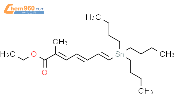 2-甲基-7-(三丁基锡烷基)-2,4,6-庚三烯酸乙酯