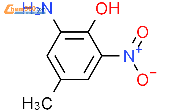 2-氨基-4-甲基-6-硝基苯酚