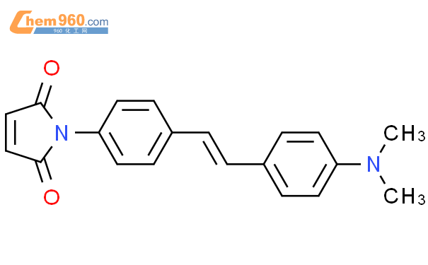 1-[4-[2-[4-(二甲基氨基)苯基]乙烯]苯基]-1H-吡咯-2,5-二酮