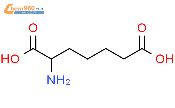 DL-2-氨基庚二酸结构式图片|627-76-9结构式图片