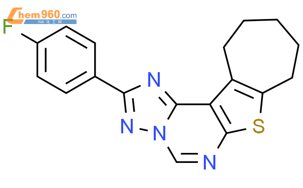 627053-84-3_ 2-(4-Fluoro-phenyl)-8,9,10,11-tetrahydro-7H-6-thia-1,3,3a ...