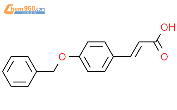 反-3-[4-(苄氧基)苯基]-2-丙烯酸结构式图片|6272-45-3结构式图片