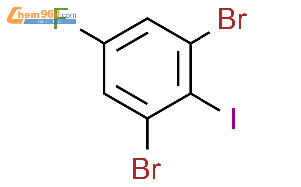 2,6-二溴-4-氟碘苯结构式图片|62720-29-0结构式图片