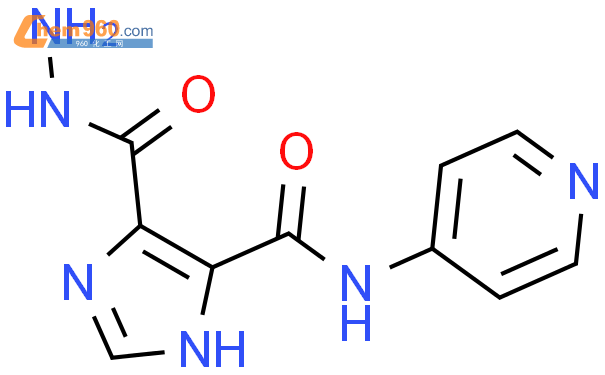 5-[(4-吡啶氨基)羰基]-1H-咪唑-4-羧酸肼