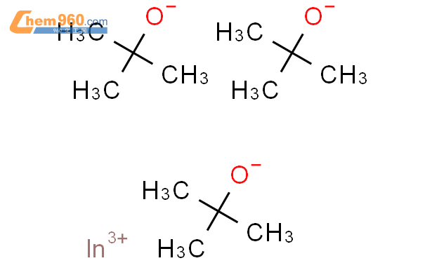 叔丁醇铟(iii)结构式图片