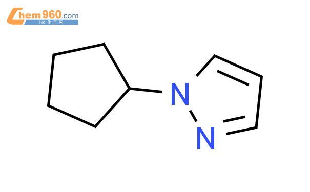 1-環戊基-1h-吡唑結構式圖片|62838-59-9結構式圖片