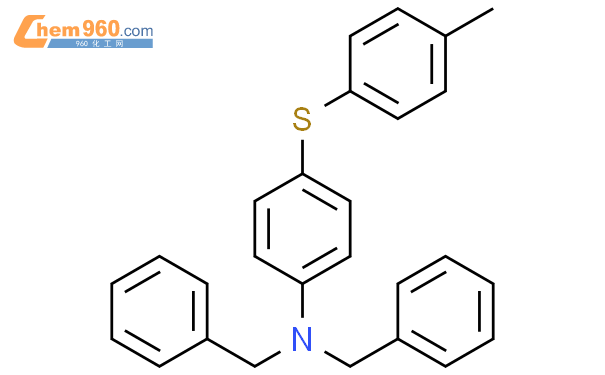 62849 41 6 Benzenemethanamine N [4 [ 4 Methylphenyl Thio]phenyl] N Phenylmethyl Cas号 62849 41