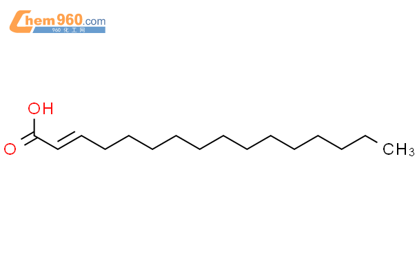 2-反-十六烯酸结构式图片|629-56-1结构式图片